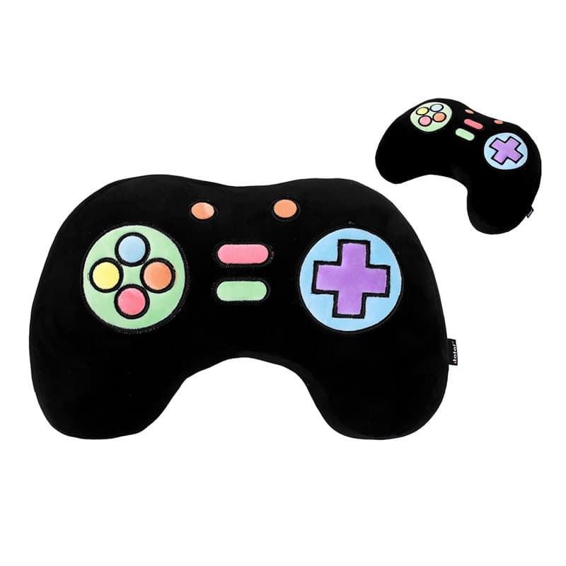 Pillow LET'S PLAY - black