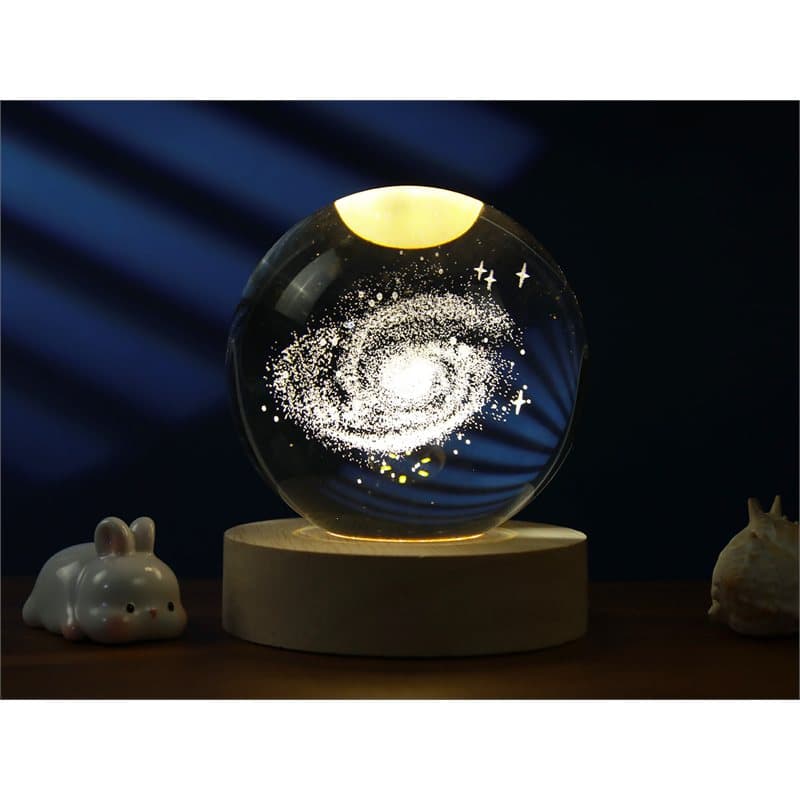 Crystal Ball Lamp medium Galaxy
