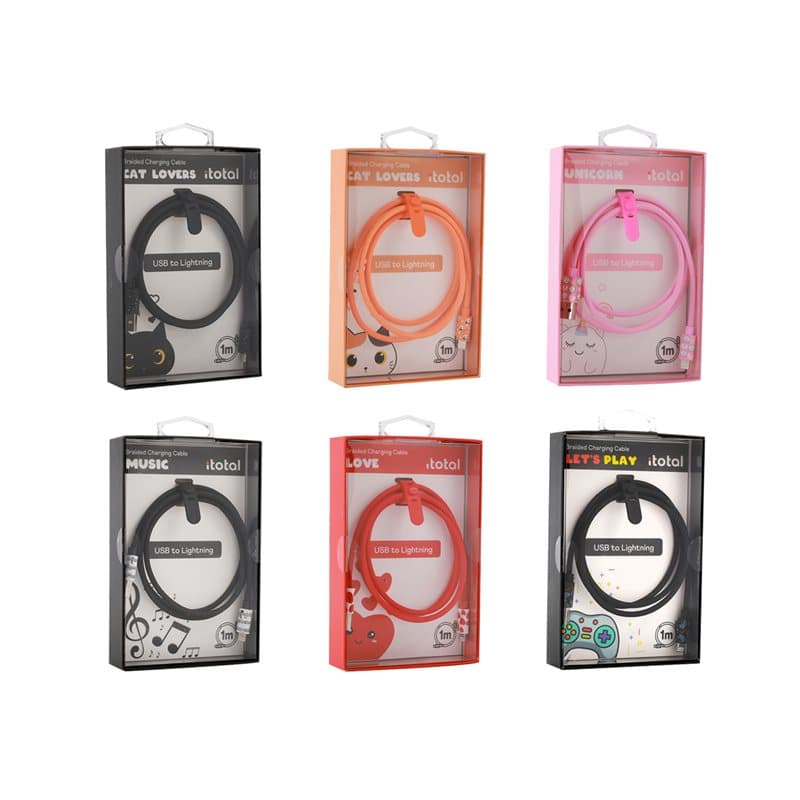 Assorted USB - lightning Cables