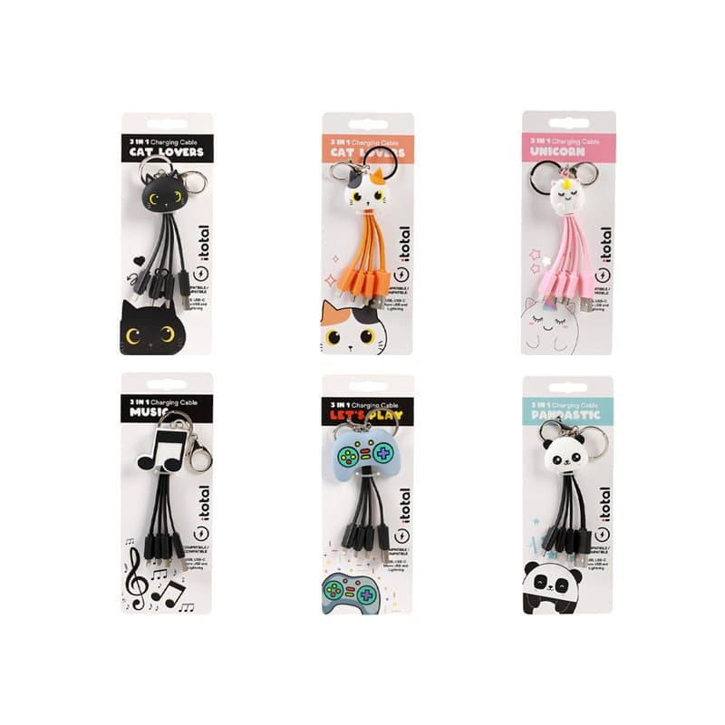 Assorted 3 in 1 Cables
