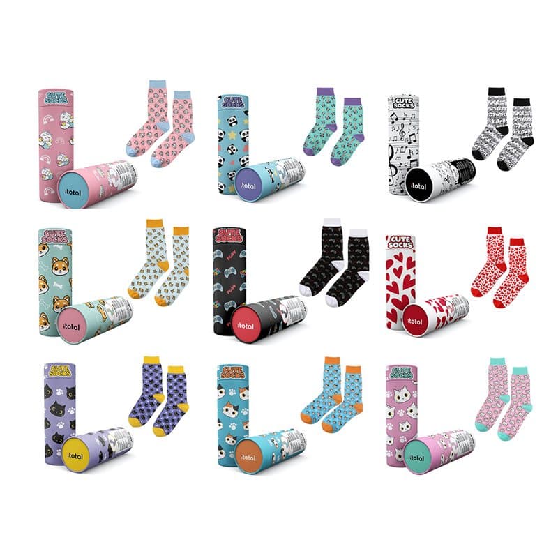 Assorted Socks - display 24 pcs