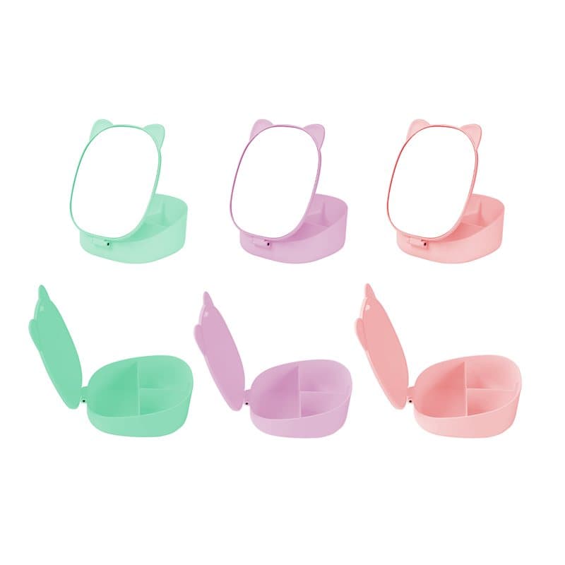 Assorted foldable Make-up mirrors