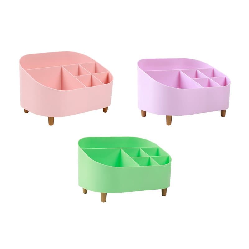 Assorted oval make-up organisers
