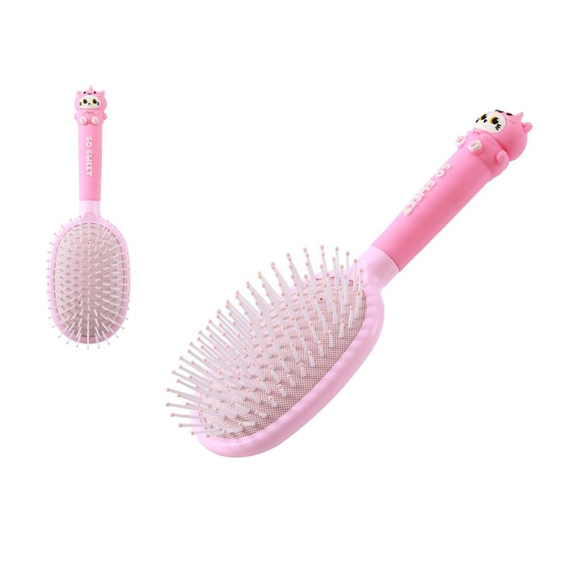 Hair brush pastel pink