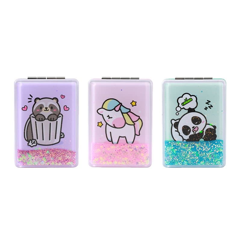 Assorted compact mirrors 12 pcs