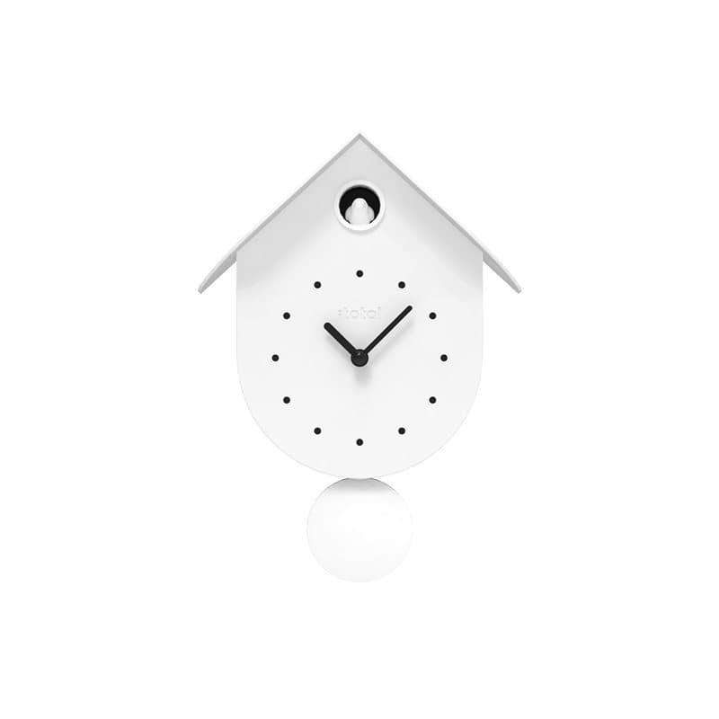 Cuckoo clock Bird white