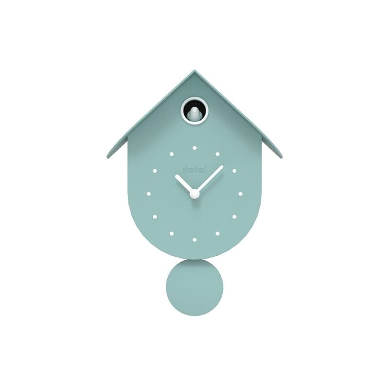 Cuckoo clock Bird pastel green