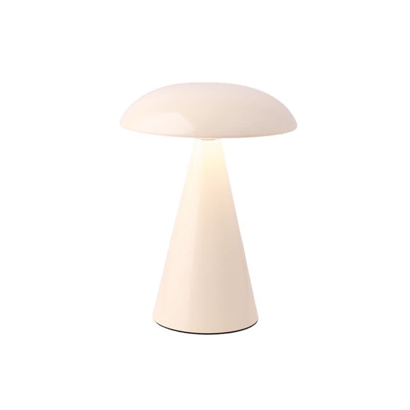 Mushroom lamp White