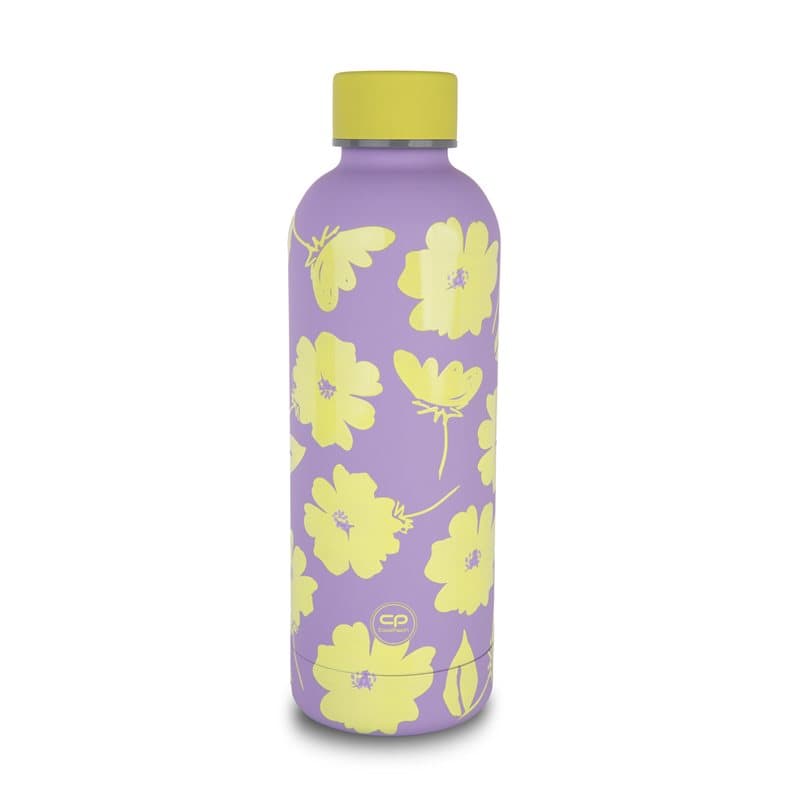 Bonet Metal Termo Bottle Flores Lila