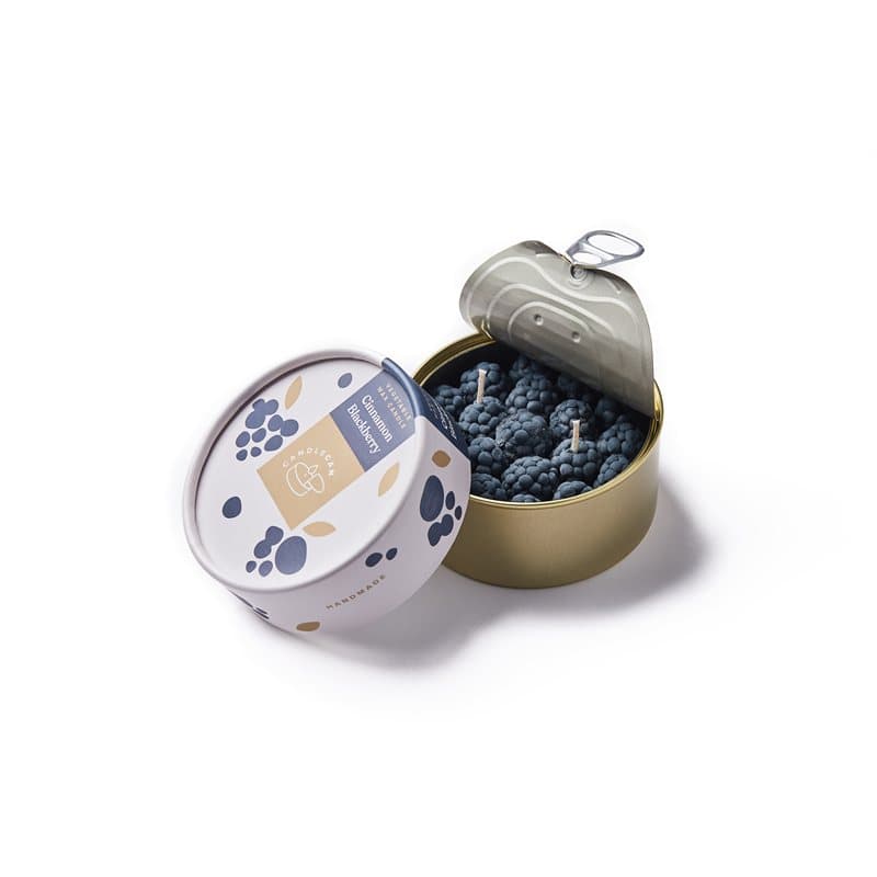 Candle Can -  Cinnamon Blackberry
